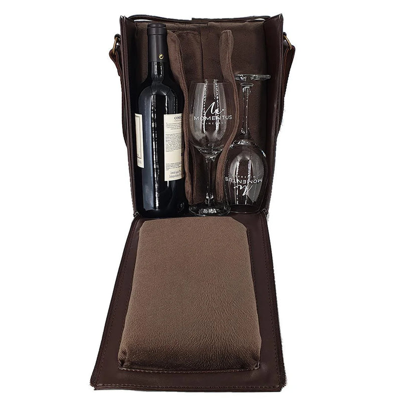 WINEBAG LISBOA MARROM